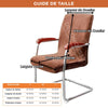 guide de taille Housse Chaise De Bureau 36-65 Cm