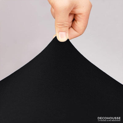 Housse Chaise Scandinave Tissu Noir | DecoHousse