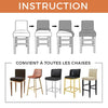 Instructions Housse de Chaise Bar