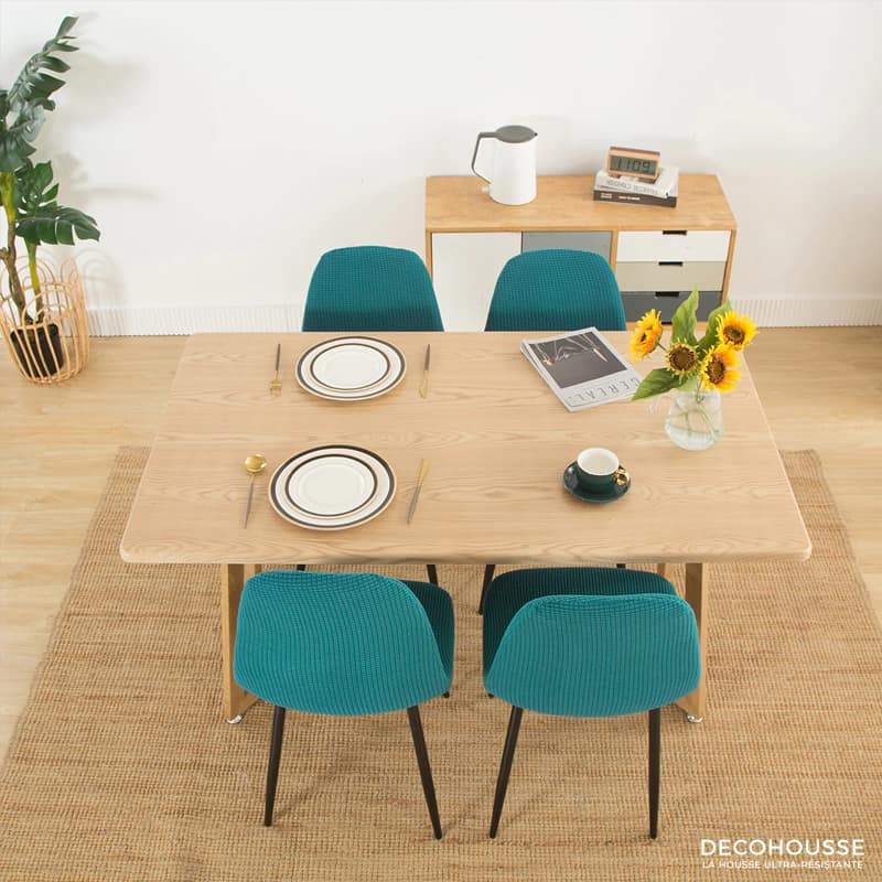 housses de chaises pour chaises scandinaves salle à manger