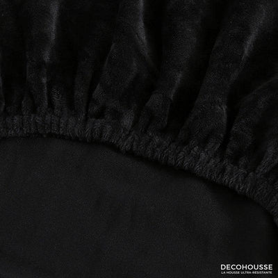 Housse de Chaise  Velours - Black